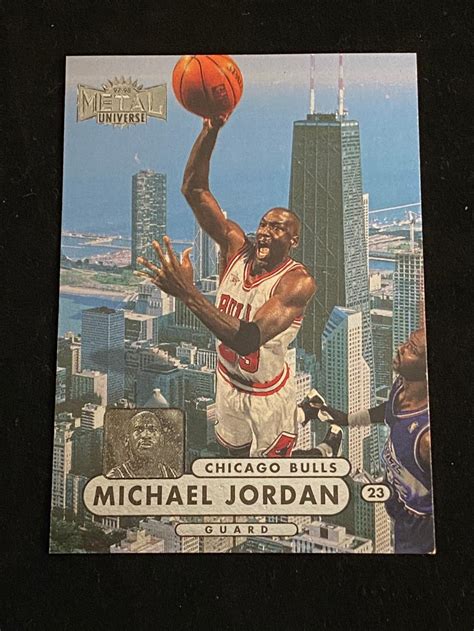 1997-98 skybox metal universe box|1997 metal universe michael jordan.